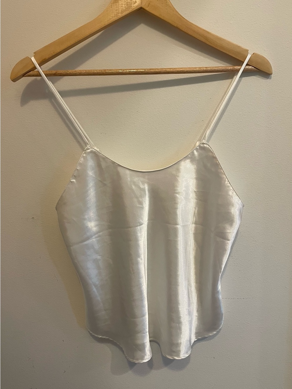 Farr West Satin Charmeuse Camisole, Cream